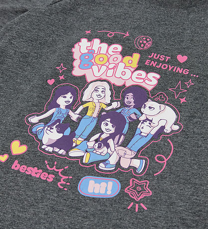 LEGO® Friends T-shirt - LWTuna 600 - Mørke Grå