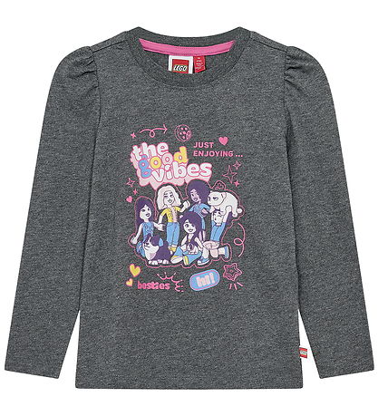 LEGO® Friends T-shirt - LWTuna 600 - Mørke Grå