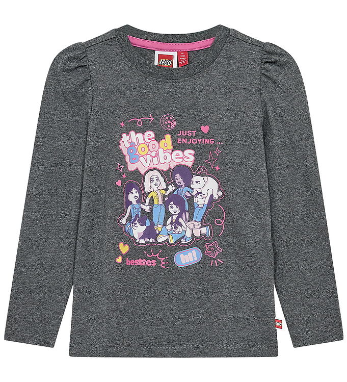 LEGO® Friends T-shirt - LWTuna 600 - Mørke Grå