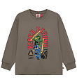 LEGO® Ninjago T-shirt - LWTaj 608 - Brun