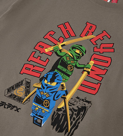 LEGO® Ninjago T-shirt - LWTaj 608 - Brun