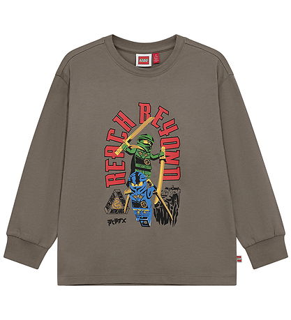 LEGO® Ninjago T-shirt - LWTaj 608 - Brun