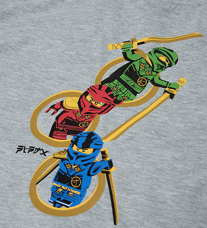 LEGO® Ninjago T-shirt - LWTaj 603 - Grå