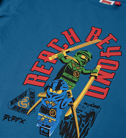 LEGO® Ninjago T-shirt - LWTaj 608 - Blå