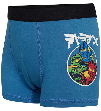 LEGO® Boxershorts - 5-pak - LWAiko 603 - Navy/Blå/Grøn/Brun/Grå