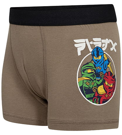 LEGO® Boxershorts - 5-pak - LWAiko 603 - Navy/Blå/Grøn/Brun/Grå