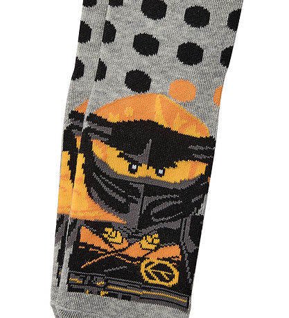 LEGO® Ninjago Strømper - 5-pak - LWAiko 601 - Navy/Grøn/Blå/Rød/