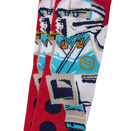 LEGO® Ninjago Strømper - 5-pak - LWAiko 601 - Navy/Grøn/Blå/Rød/