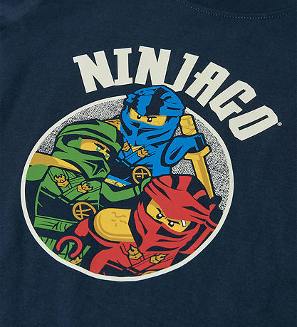 LEGO® Ninjago Nattøj - LWAiko 600 - Navy/Blå