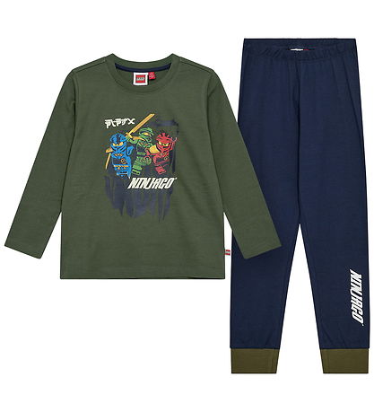 LEGO® Ninjago Nattøj - LWAiko 600 - Grøn/Navy