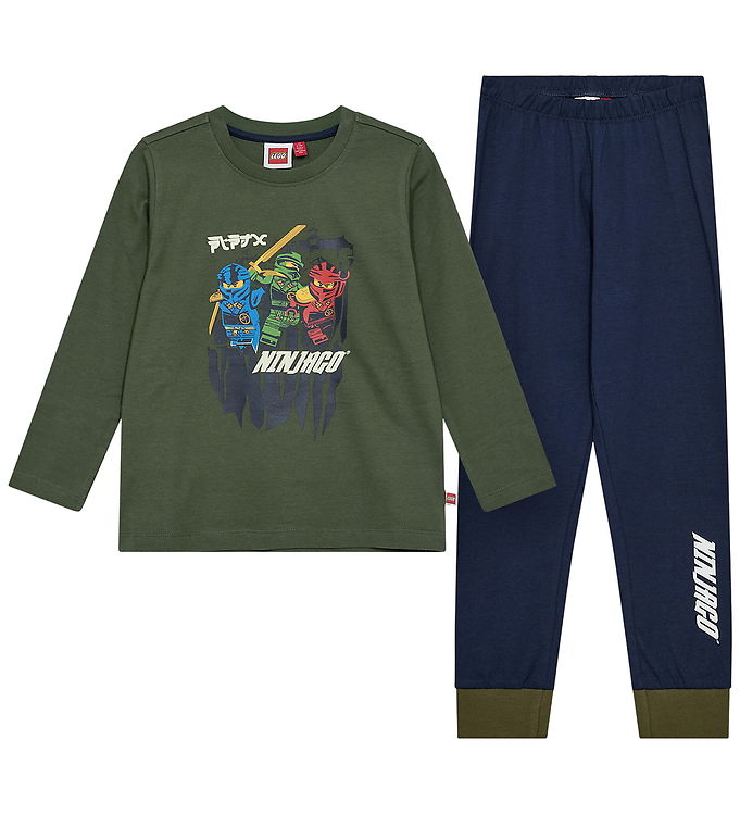LEGO® Ninjago Nattøj - LWAiko 600 - Grøn/Navy