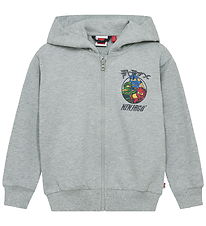 LEGO® Ninjago Hættetrøje - LWSian 601 - Grå