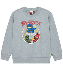 LEGO® Ninjago Sweatshirt - LWSian 606 - Grå