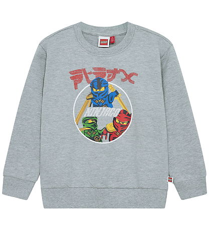 LEGO® Ninjago Sweatshirt - LWSian 606 - Grå