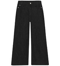 Indian Blue jeans Jeans - Extra Wide Fit - Black Denim m. Glitte