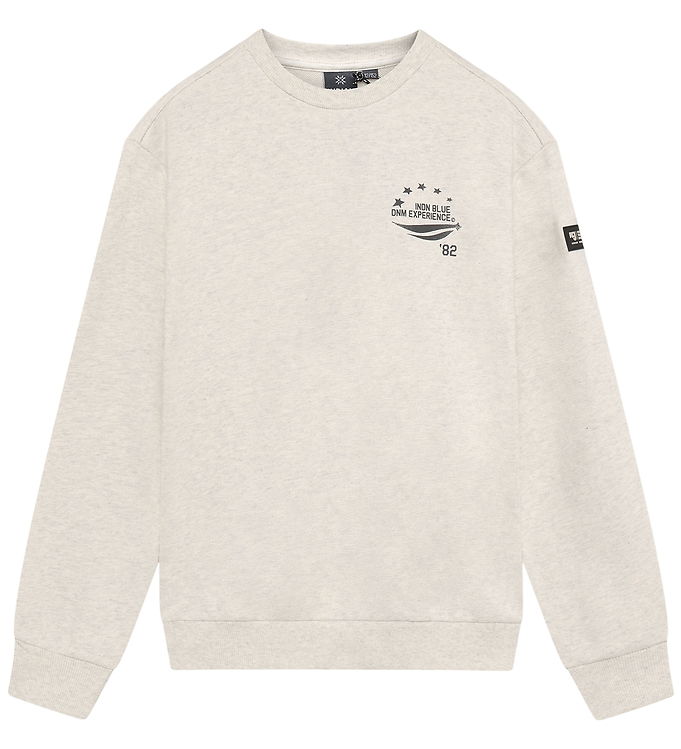 Indian Blue Jeans Sweatshirt - Loose Passform - Sand Melerad