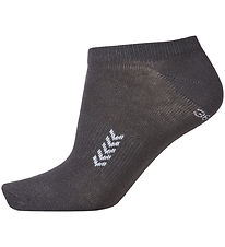 Hummel Ankle Socks - Castle Rock/Black
