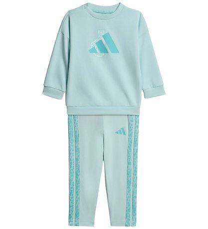 adidas Performance Sweatsæt - IG AN 3S SET - HALMIN/MULTICO/EASM