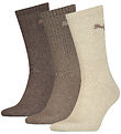 Puma Strømper - 3-pak - Light Brown Melange