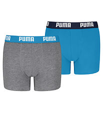 Puma Boxershorts - 2-pak - Rød/Blå