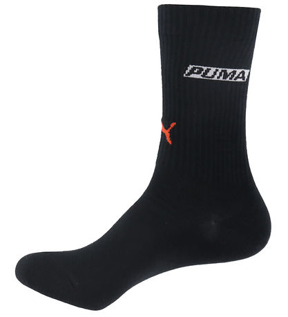 Puma Strømper - 3-pak - Regular Crew - Sort/Gråmeleret/Hvid