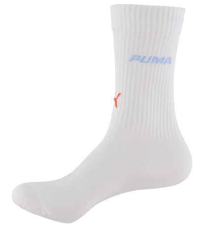 Puma Strømper - 3-pak - Regular Crew - Sort/Gråmeleret/Hvid