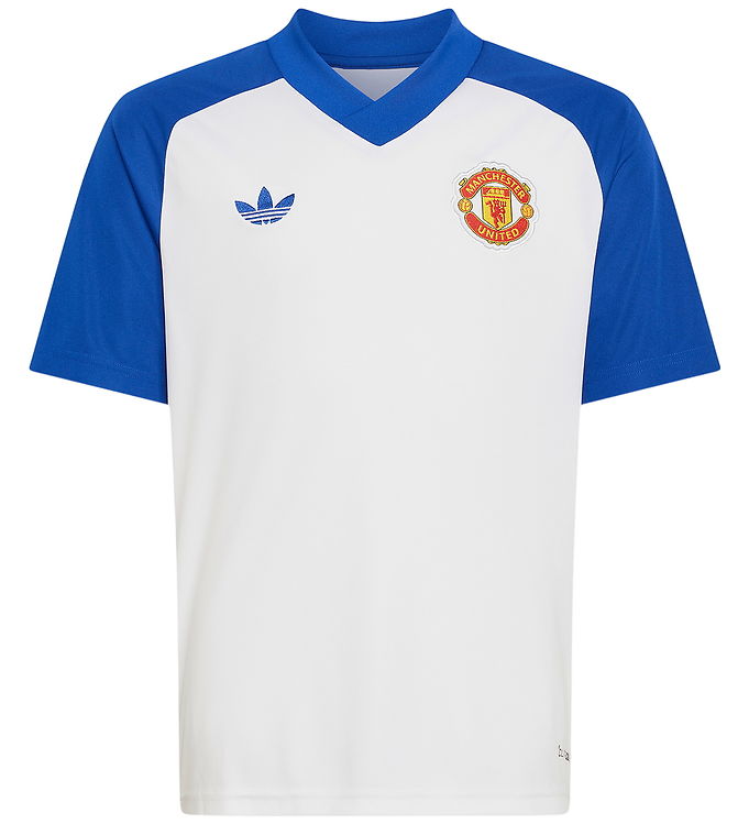 adidas Originals Fodboldtrøje - MUFC A PRESHI Y - White/Royal Bl