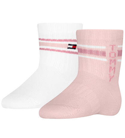 Tommy Hilfiger Strømper - 2-pak - Light Pink