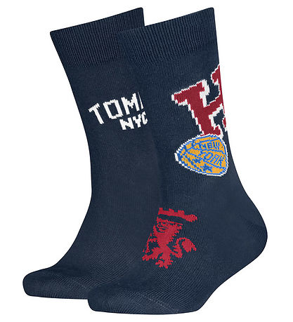 Tommy Hilfiger Strømper - 2-pak - Navy