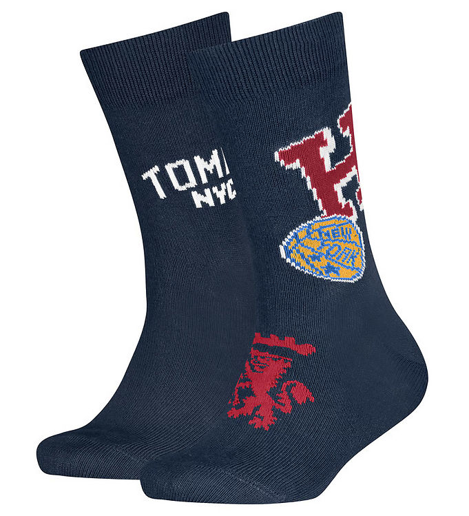 Tommy Hilfiger Strømper - 2-pak - Navy