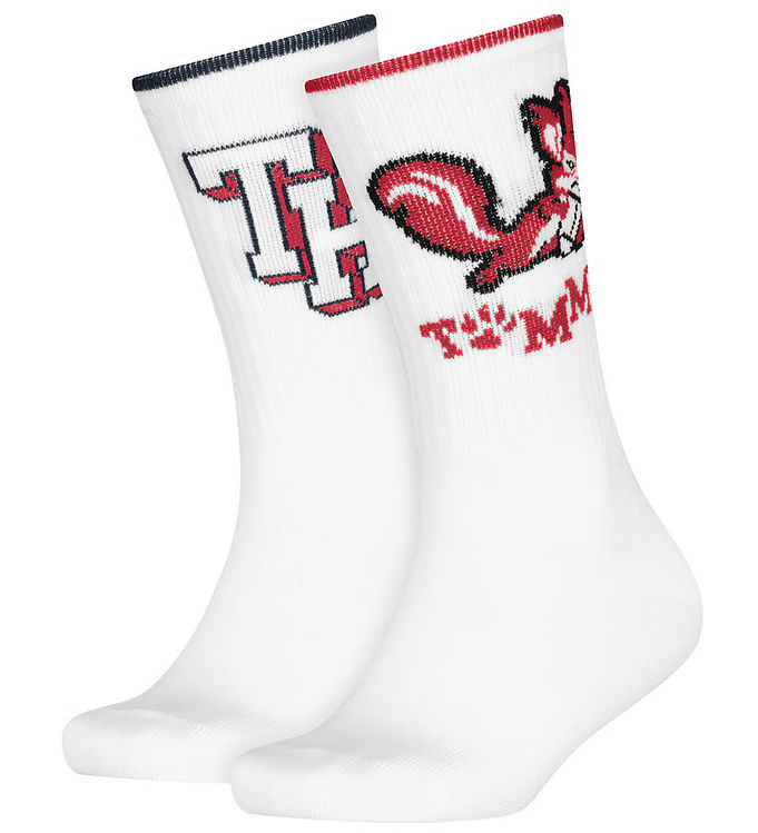 Tommy Hilfiger Strømper - 2-pak - Hvid