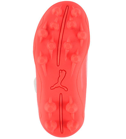 Puma Fodboldstøvler - Ultra 7 Play V FG/AG RB Jr - Ultra Red/Bla