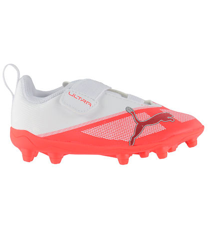 Puma Fodboldstøvler - Ultra 7 Play V FG/AG RB Jr - Ultra Red/Bla