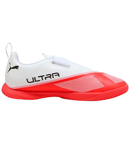 Puma Indendørssko - Ultra 7 Play V IT - Ultra Red/Puma Black/Hvi