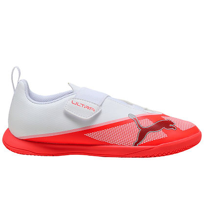 Puma Indendørssko - Ultra 7 Play V IT - Ultra Red/Puma Black/Hvi