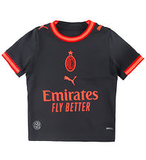 Puma Fodboldtrøje - ACM Third Jersey Replica Jr - Flat Dark Gray