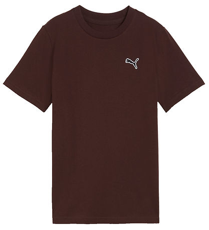 Puma T-shirt - CLS Badge Cat - Chocolate Fondue