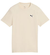 Puma T-shirt - CLS Badge CAT - Alpine Snow