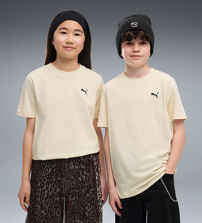 Puma T-shirt - CLS Badge Cat - Alpine Snow