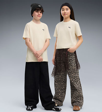 Puma T-shirt - CLS Badge Cat - Alpine Snow