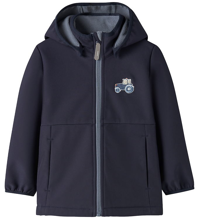 Name It Softshelljakke m. Fleece - NmmMalta - Navy Blazer