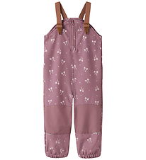 Name It Softshellbukser m. Fleece/Seler - NmfAlfa - Wistful Mauv