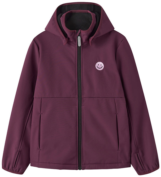 Name It Softshelljakke m. Fleece - NkfMalta - Fig