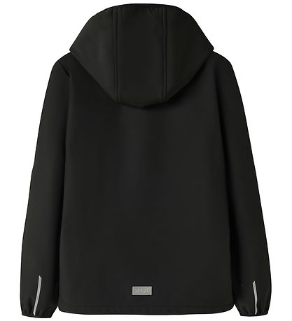 Name It Softshelljakke m. Fleece - NkmMalta - Sort