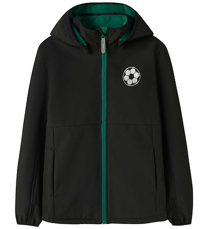Name It Softshelljakke m. Fleece - NkmMalta - Sort