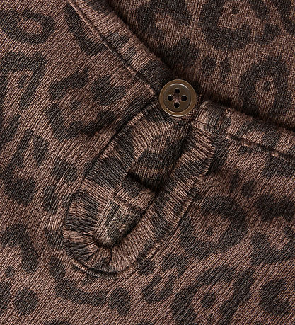 Name It T-Shirt - NmfLinna - Chocolate Brown