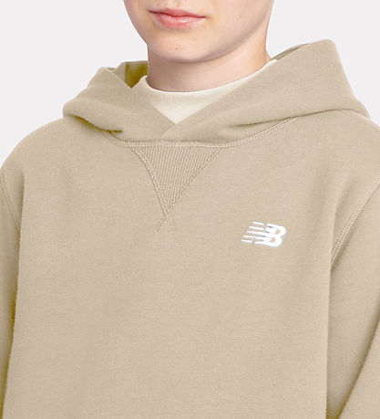 New Balance Hættetrøje - Logo - Stoneware