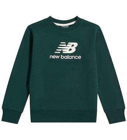 New Balance Sweatsæt - Stacked Logo - Nordic Green