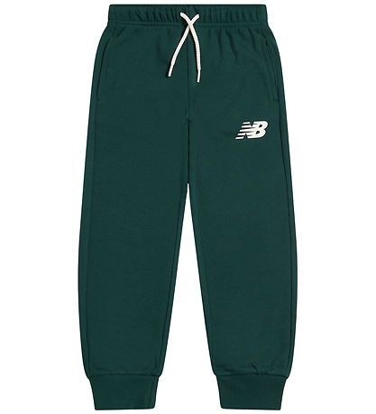New Balance Sweatsæt - Stacked Logo - Nordic Green