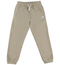 New Balance Sweatpants - Logo - Stoneware
